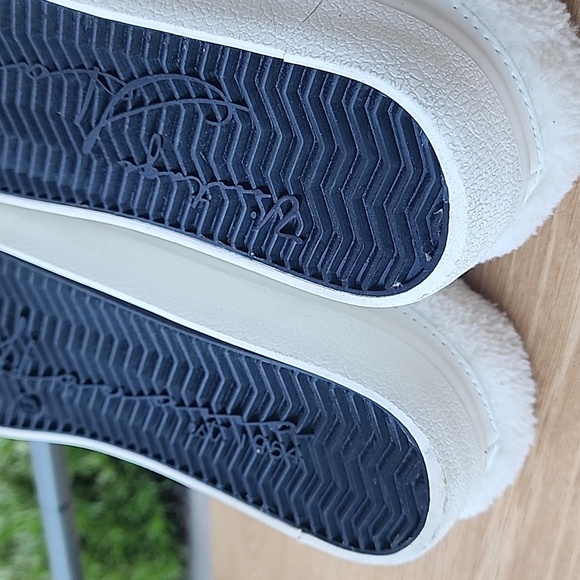 Vintage Havana Hearty Sneaker Mule Women Size 8.5 White Taupe Gold - Picture 13 of 15